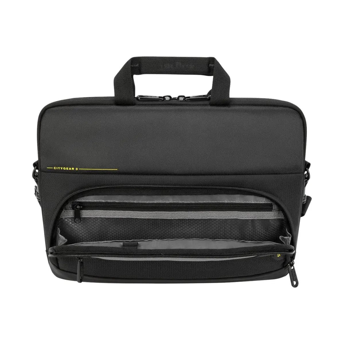CityGear Slim Topload Case für 35,6cm (14") Notebooks Schwarz