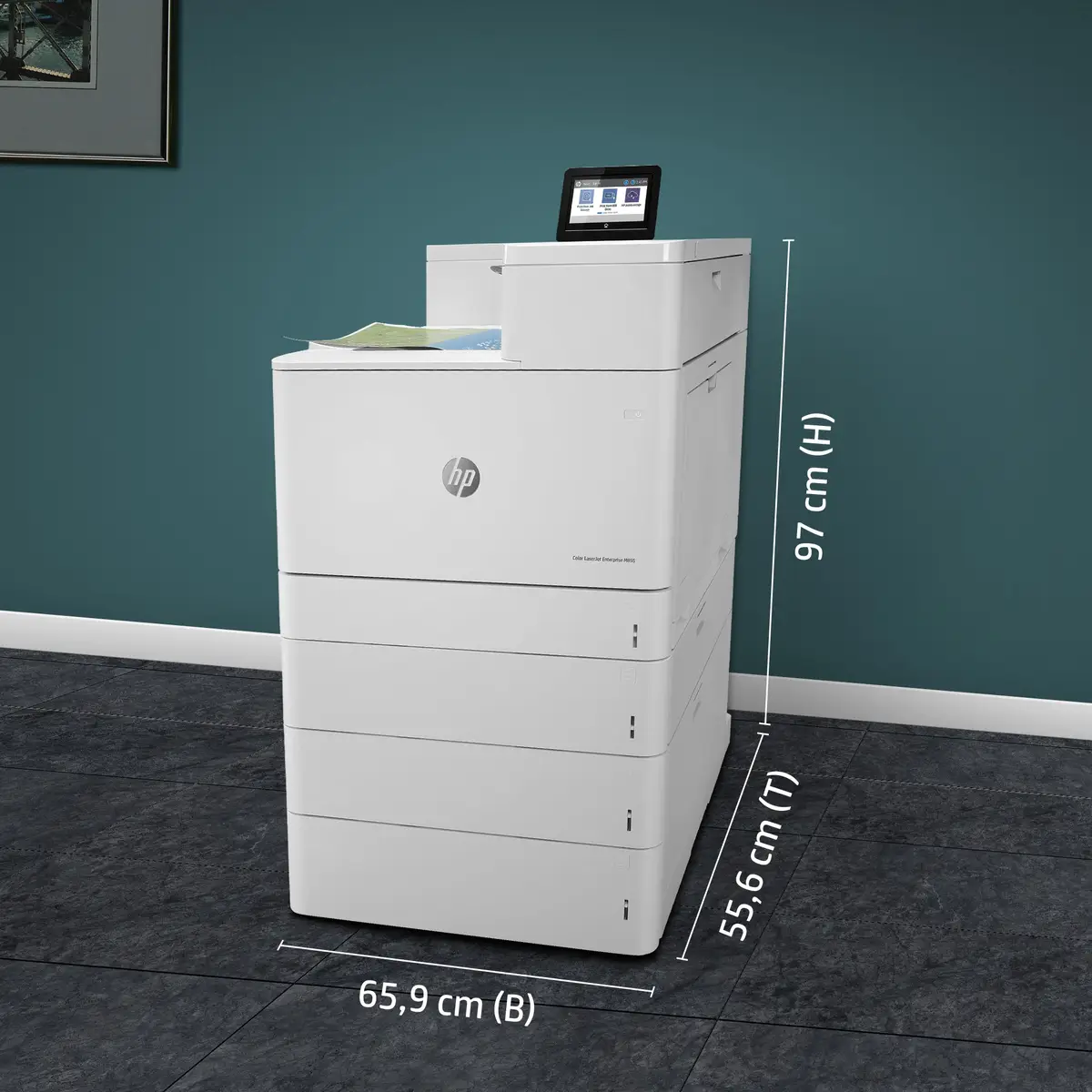 Color LaserJet Enterprise M856dn A3 Farblaserdrucker 1200x1200dpi 56ppm Duplex