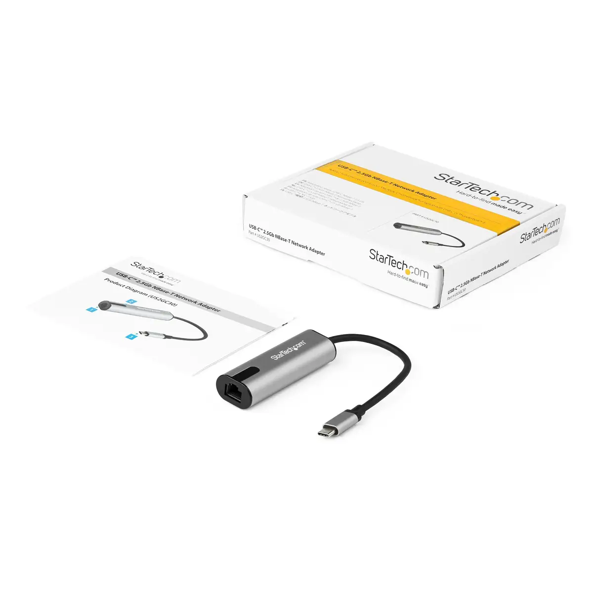 USB 3.0 Typ-C auf 2,5-Gigabit-Ethernet-Adapter 2,5 GBASE-T USB-LAN-Adapter