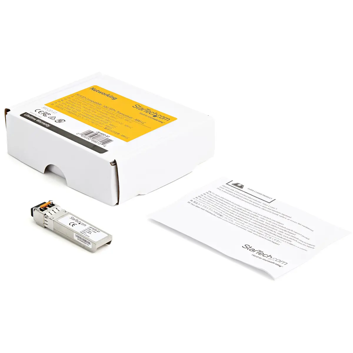 HP J9152D kompatibles SFP+ Multimode Modul - 10GBase-LRM