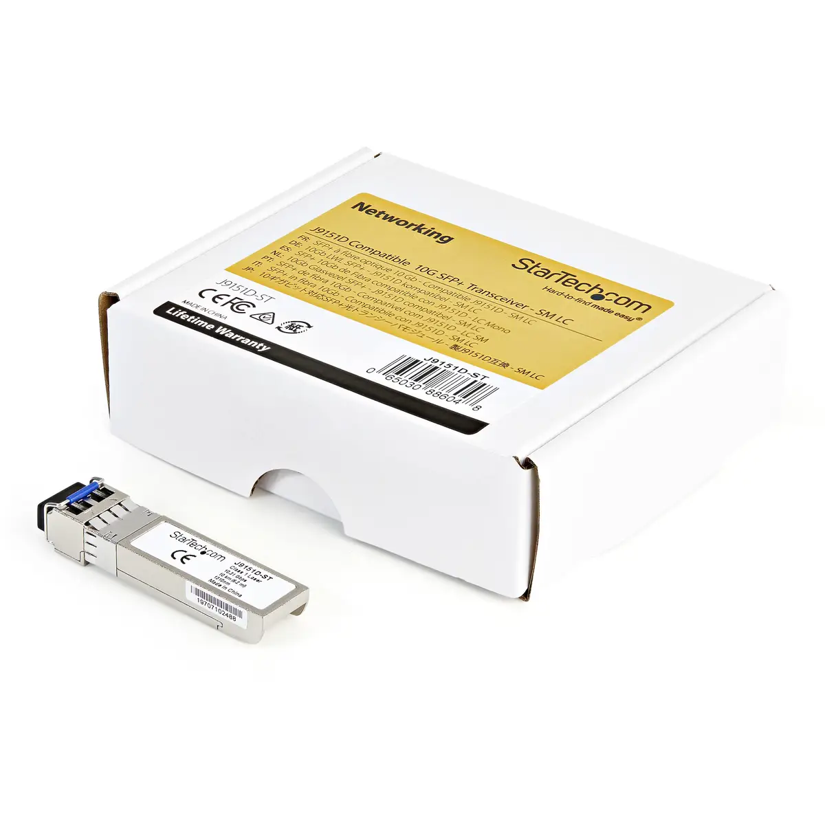 HP J9151D kompatibles SFP+ Single Mode Modul - 10GBase-LR