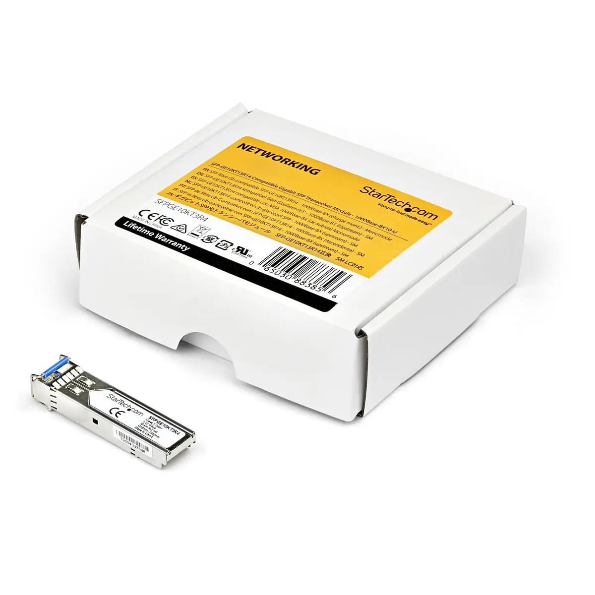 Juniper SFP-GE10KT13R14 kompatibles SFP Single Mode Modul - 1000Base-BX10-U