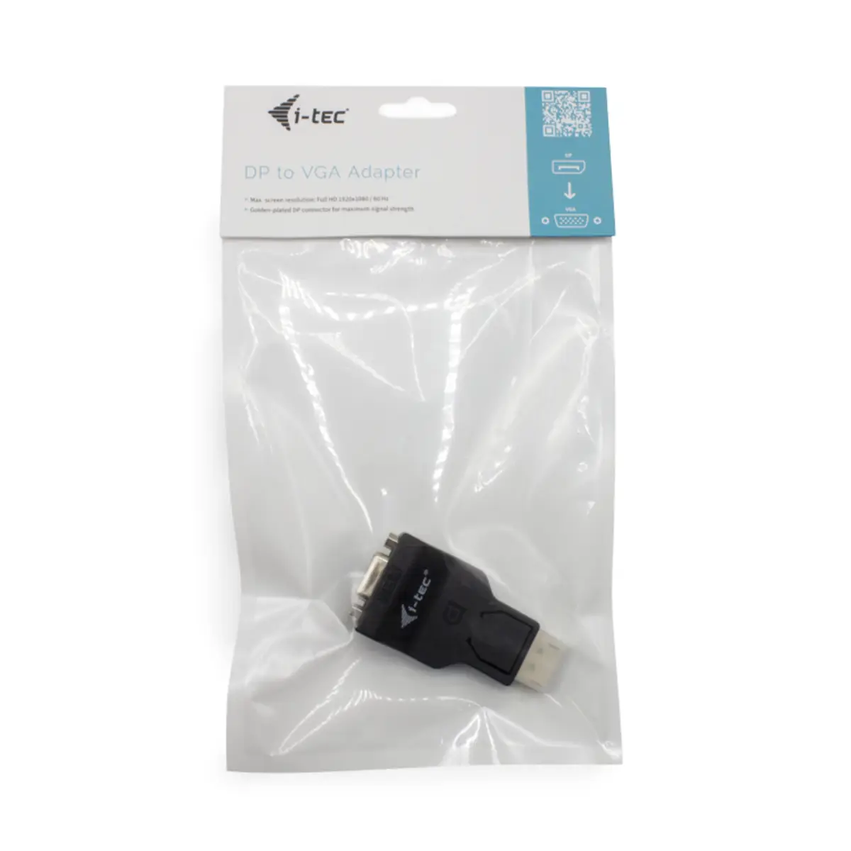 i-tec Display-Adapter DisplayPort auf VGA (HD-15) Schwarz