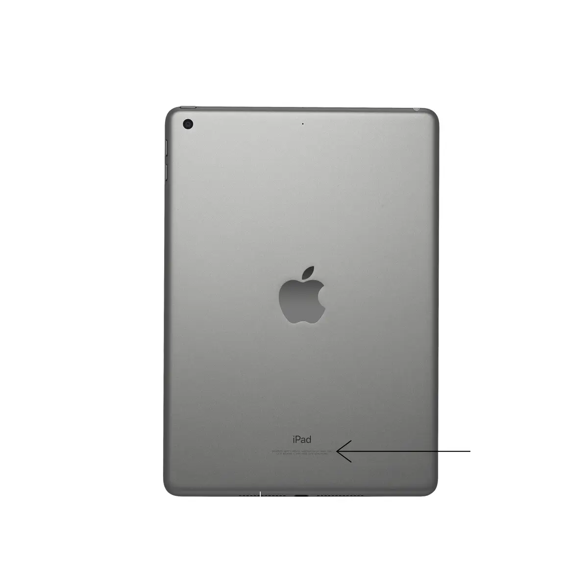Slim Folio for iPad 7th Gen Graphite Französisch