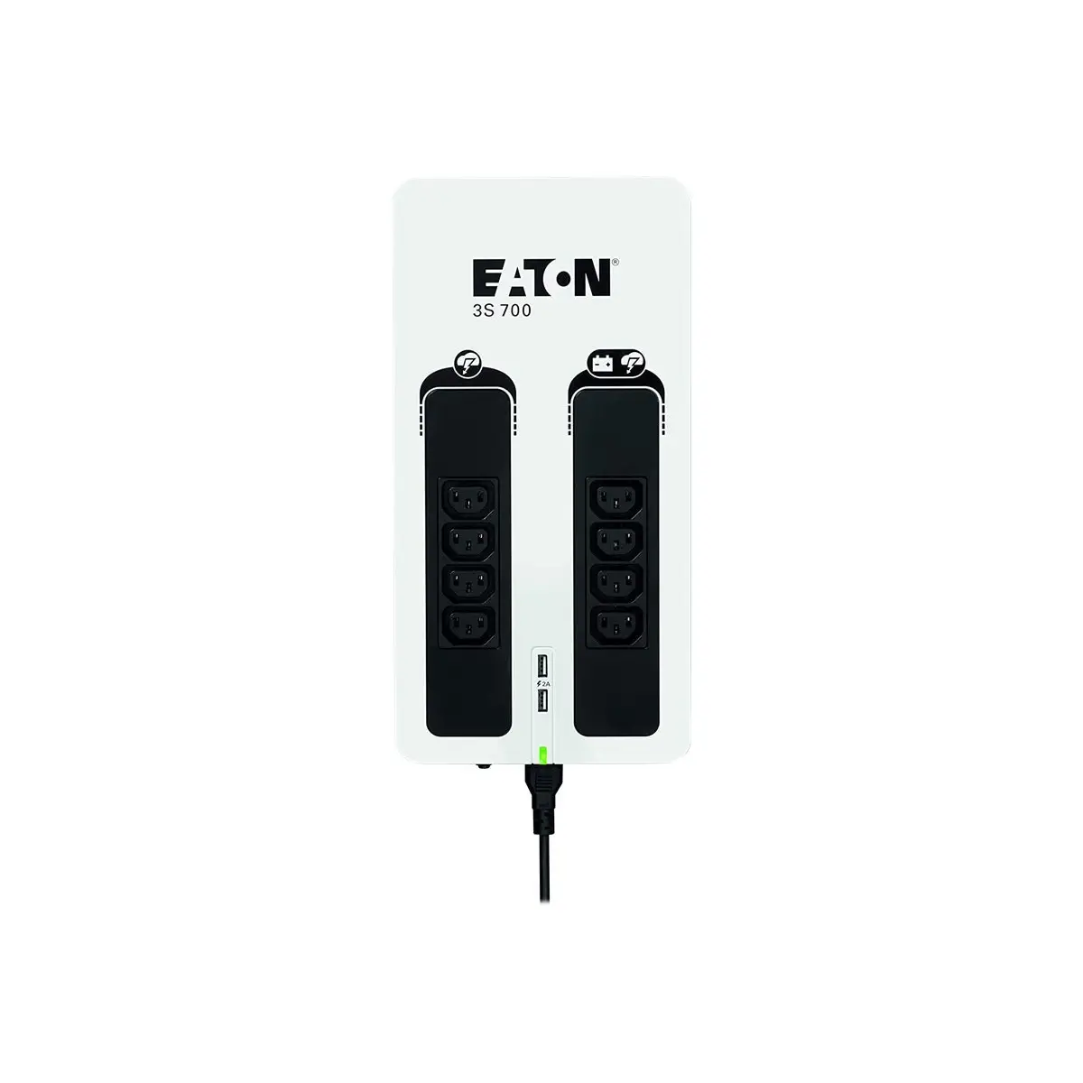Unterbrechungsfreie Stromversorgung (USV) Eaton 3S700I Standby (Offline) 0,7 kVA 420 W 8 AC- Ausgänge