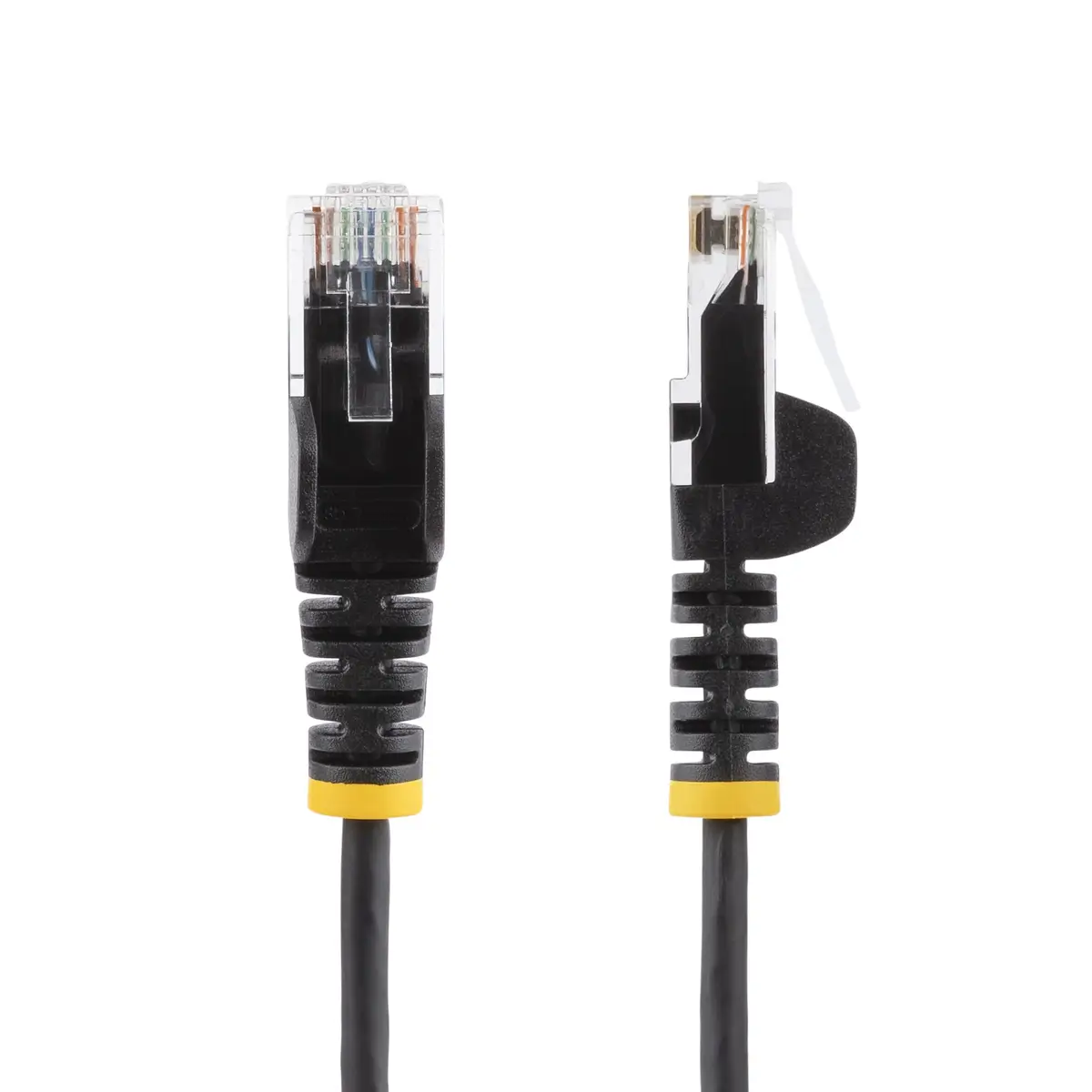 Snagless Patchkabel Cat6 RJ-45/RJ-45 Stecker/Stecker Schwarz 2,5m