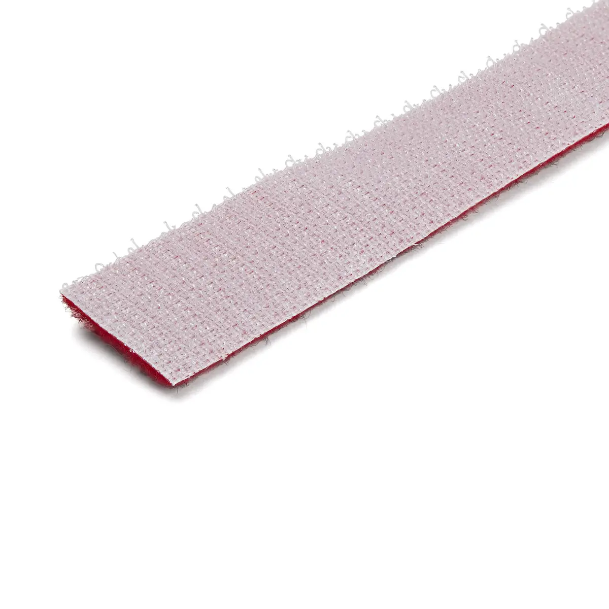 Klettkabelbinder Rolle Wiederverwendbar Rot 30,4m