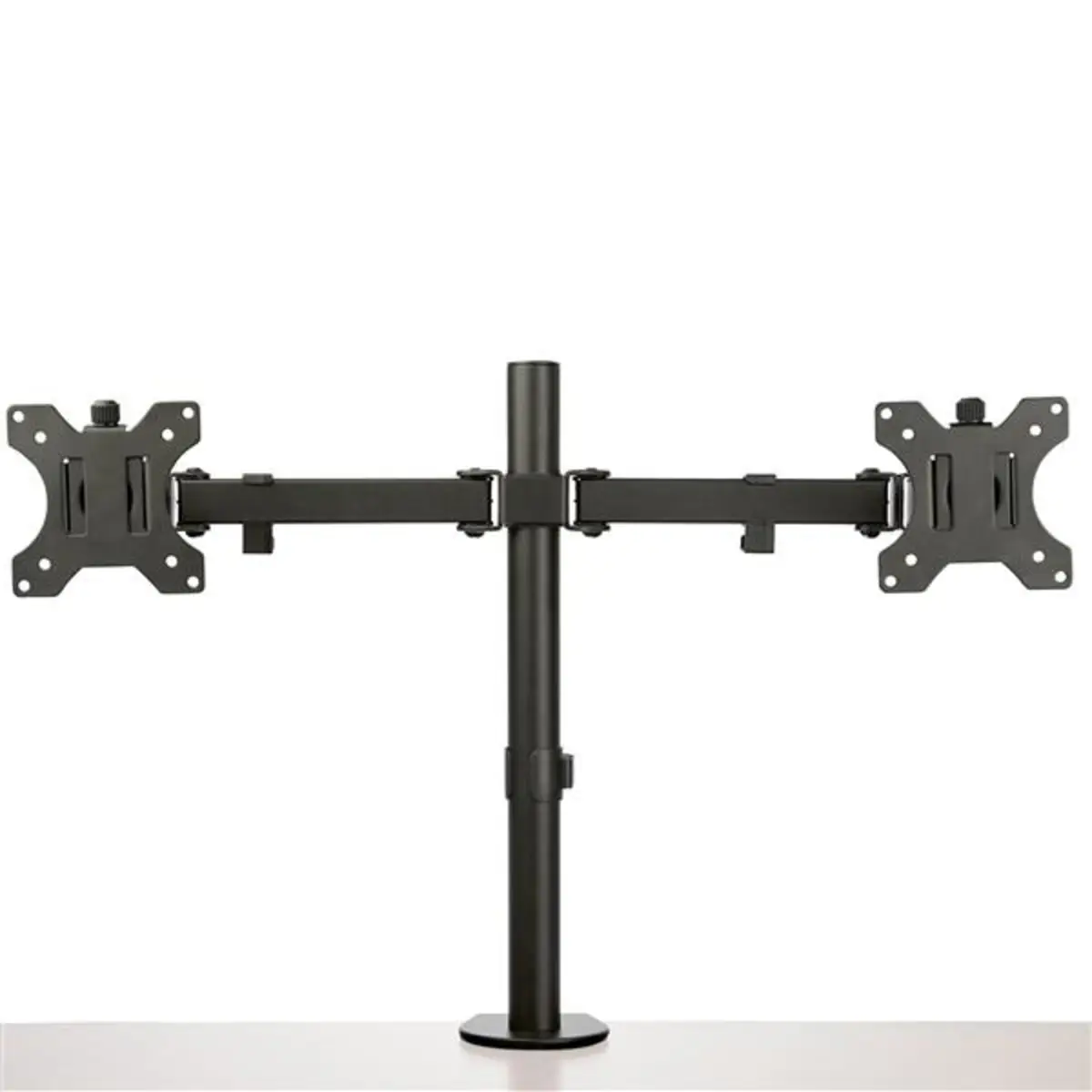 Monitorarm 2 Monitore - Stahl einstellbar für bis zu 32" Bildschirme