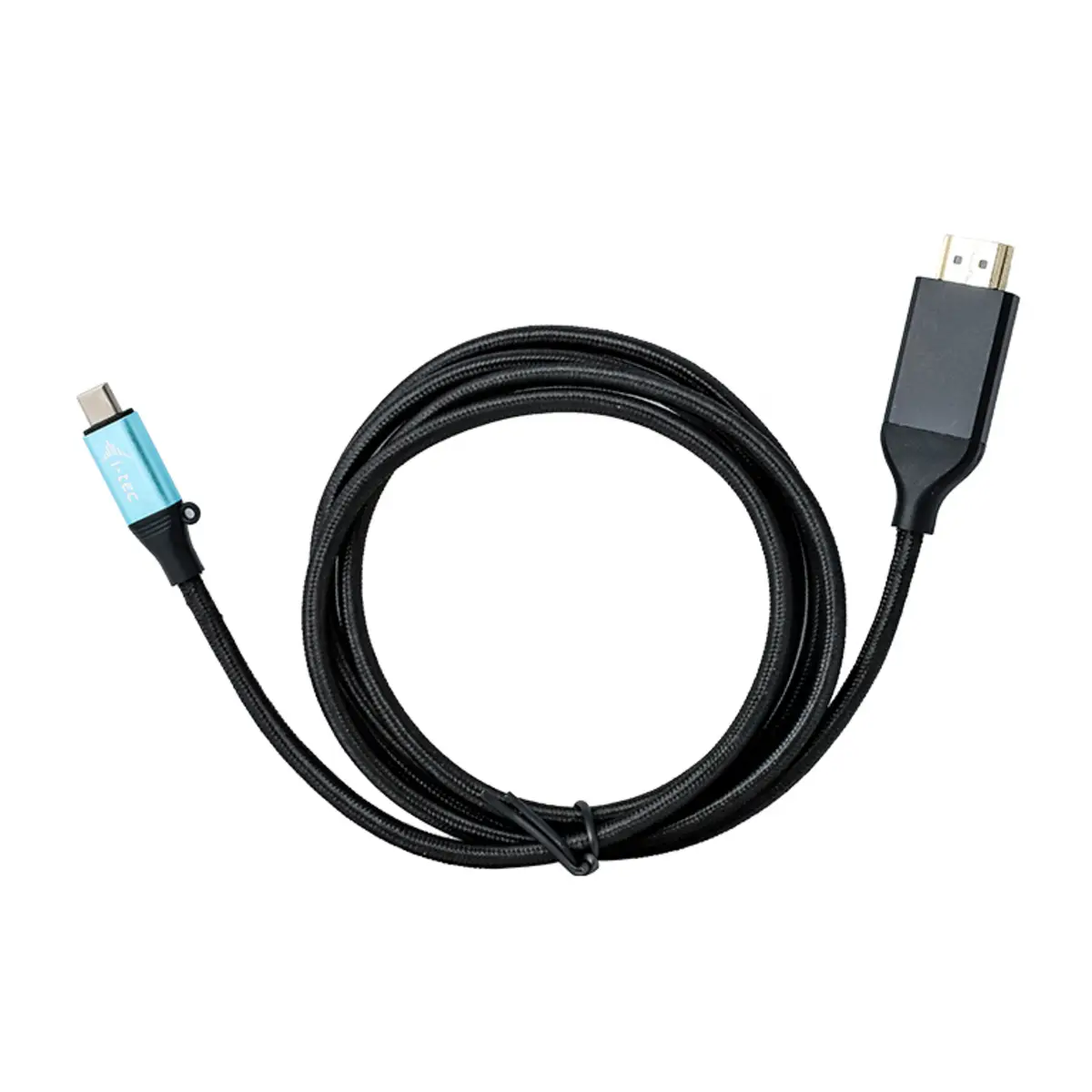 I-TEC USB-C auf HDMI Kabel Stecker/Stecker Schwarz 2m
