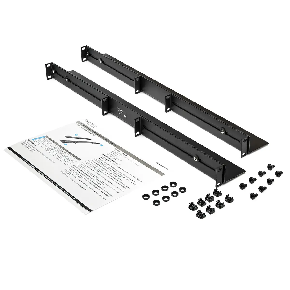 19" Netzwerkschrank Schiene