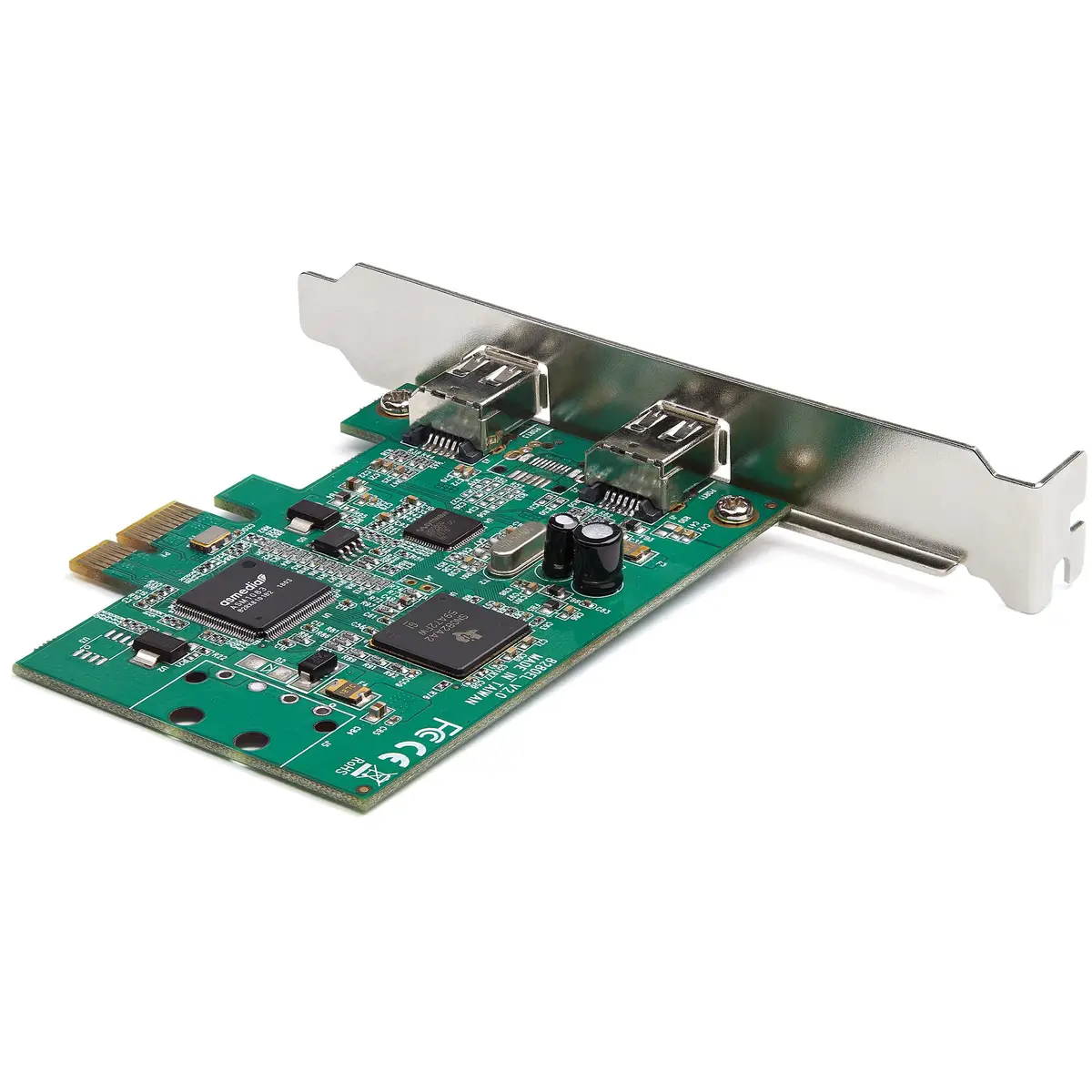 2 Port 1394a FireWire PCI Express Schnittstellenkarte