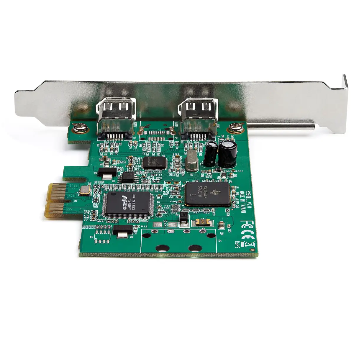 2 Port 1394a FireWire PCI Express Schnittstellenkarte