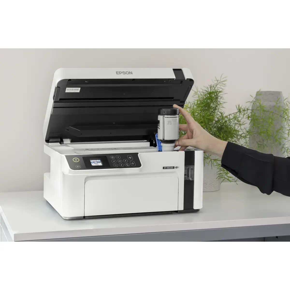 EcoTank ET-M2120 A4 All-in-One Drucker/Scanner/Kopierer s/w Tintenstrahldrucker
