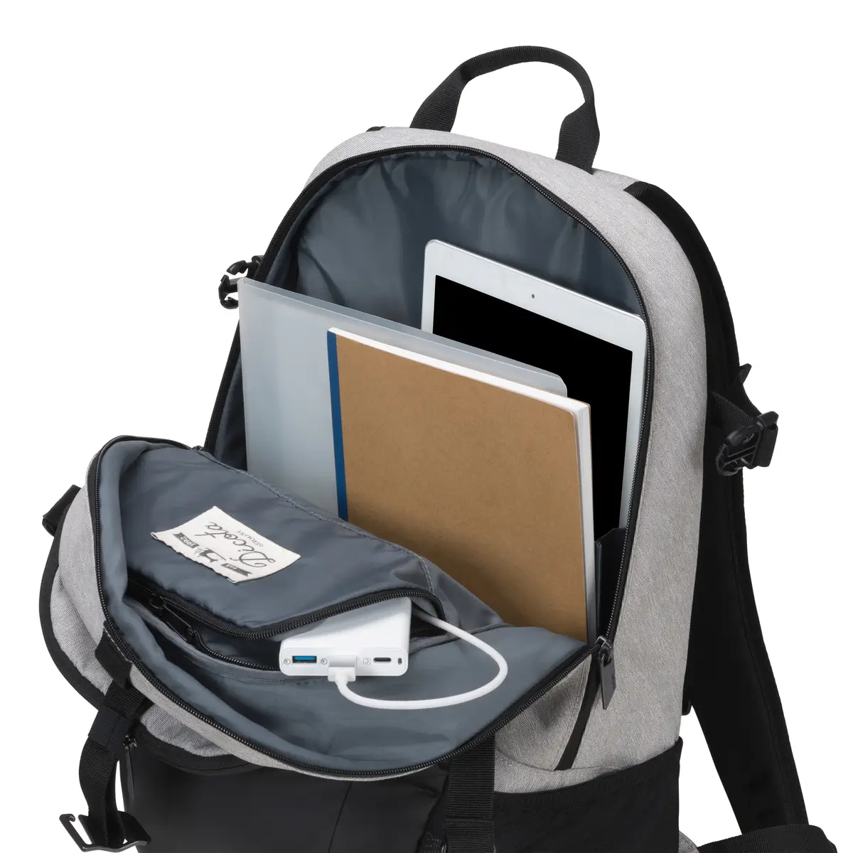 Backpack GO Notebook Rucksack 33-39,6cm (13-15,6") Polyester Grau