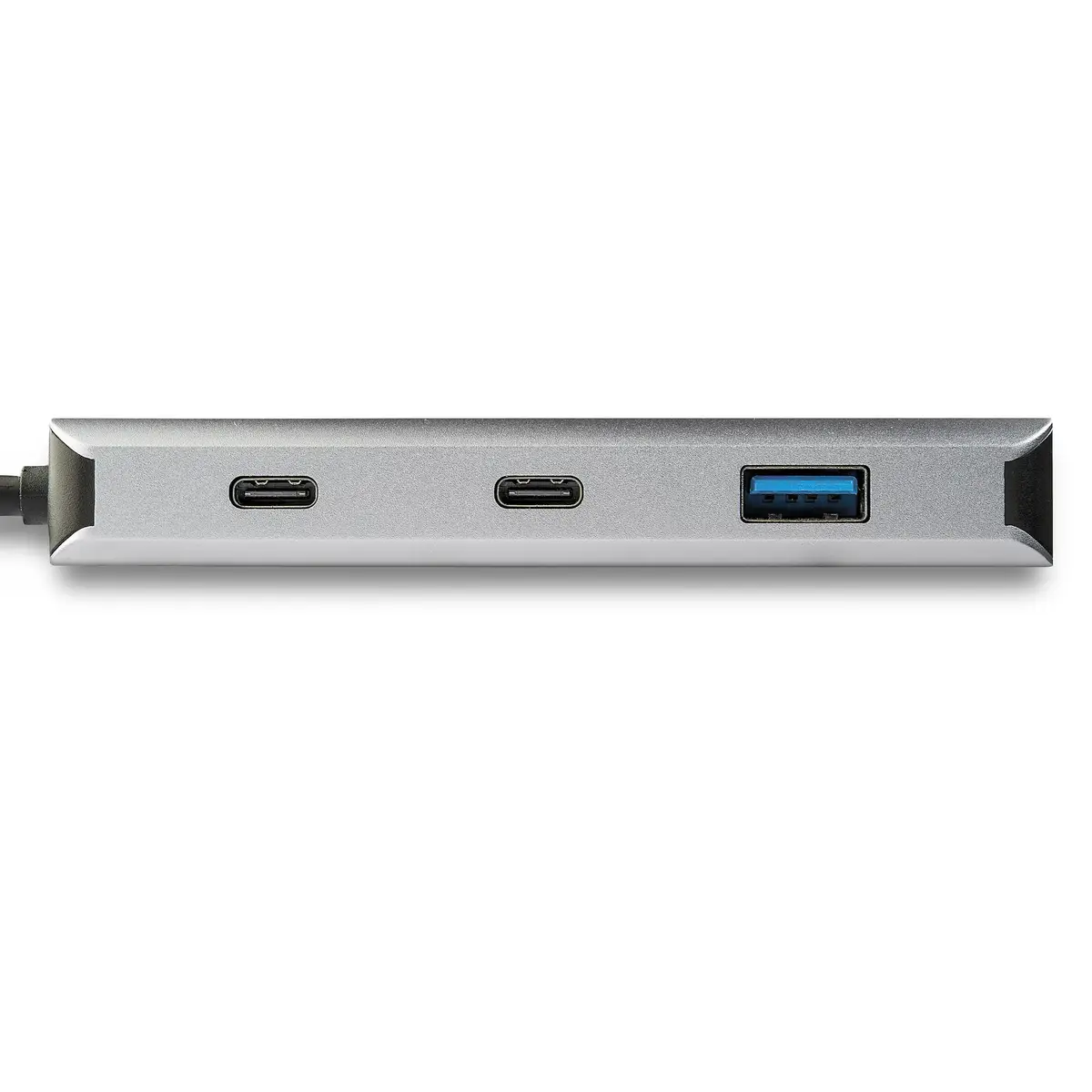 4-Port USB-C Hub (10Gbps) with 2x USB-A & 2x USB-C 9.8" Extended Attached Host Cable