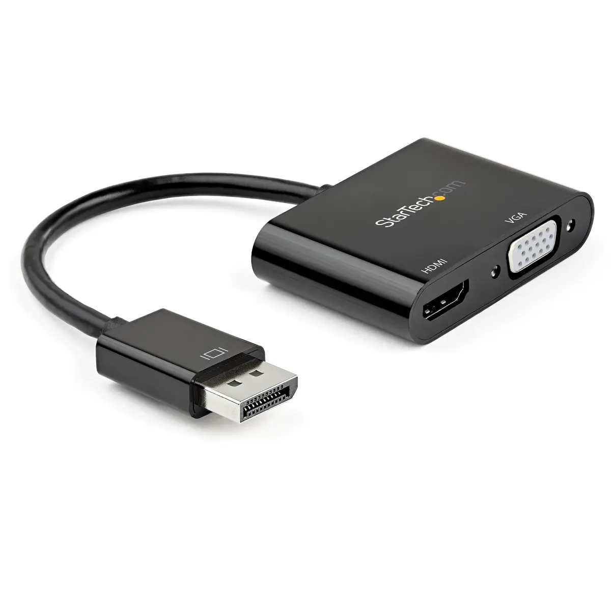 DisplayPort zu HDMI VGA Adapter Schwarz