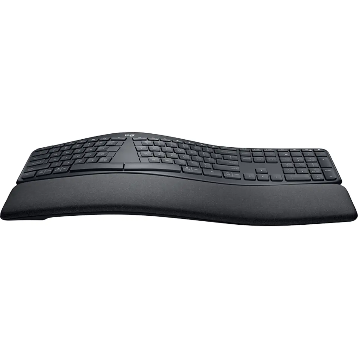 Logitech Ergo K860 wireless Tastatur Layout QWERTZ Schwarz Grau
