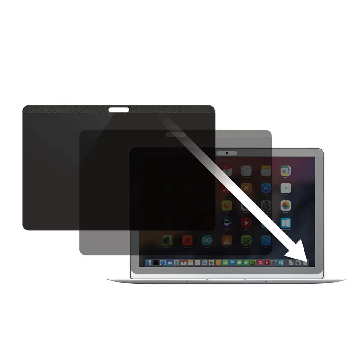 33 cm (13") Laptop Privacy Screen Transparent