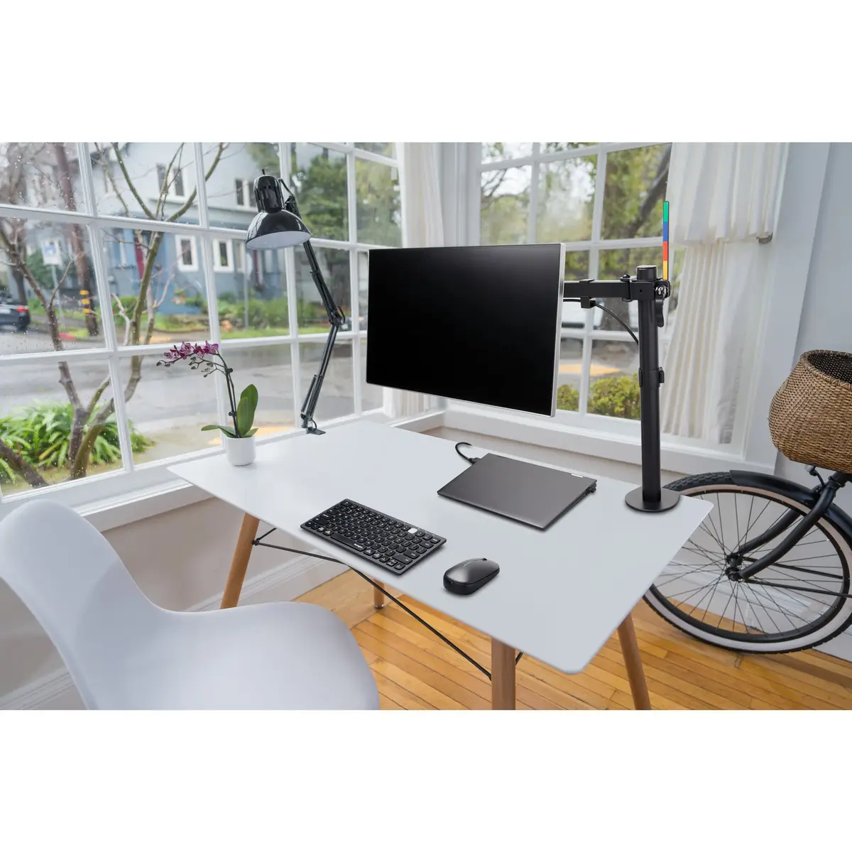 SmartFit Ergo Verlängerter Single Monitorarm