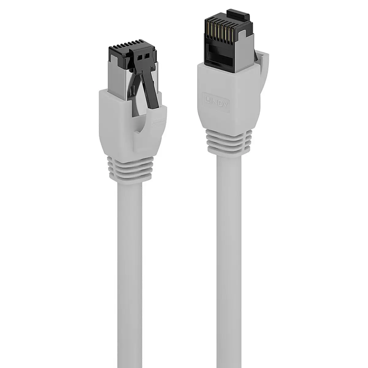 Patchkabel Cat 8.1 RJ-45/RJ-45 Stecker/Stecker Grau 2m