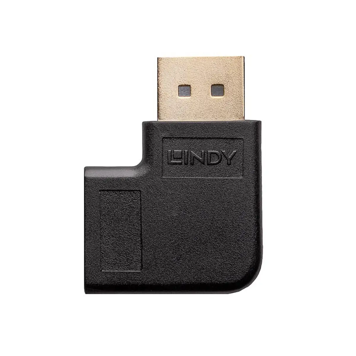 DisplayPort Adapter Abgewinkelt Stecker/Buchse Schwarz