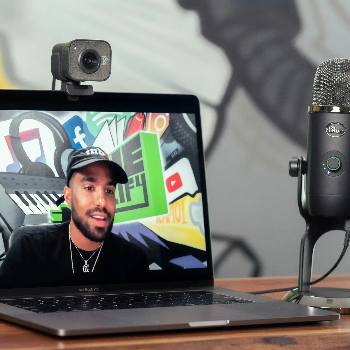 StreamCam Web-Kamera 1920x1080 Pixel Farbe USB-C 3.1 Graphit