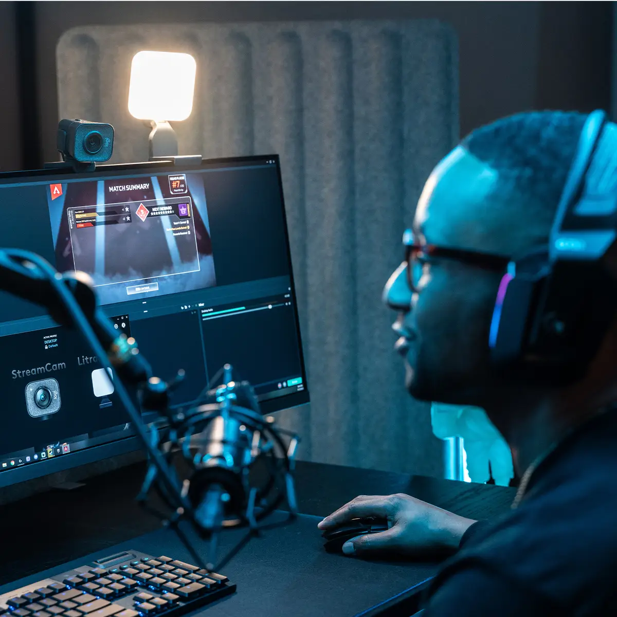 StreamCam Web-Kamera 1920x1080 Pixel Farbe USB-C 3.1 Graphit