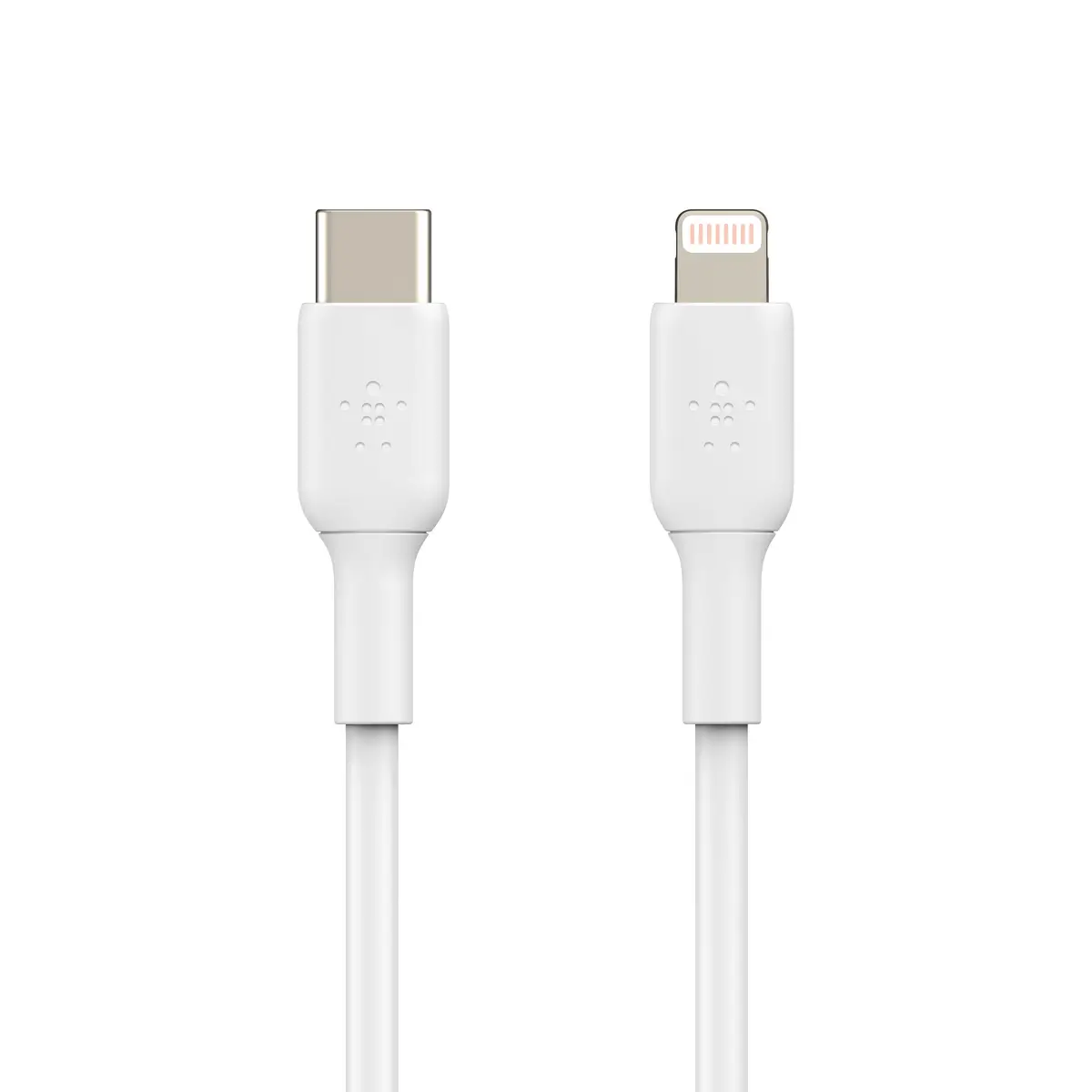 BOOSTCHARGE Ladekabel Lightning/USB-C Stecker/Stecker Weiß 1m