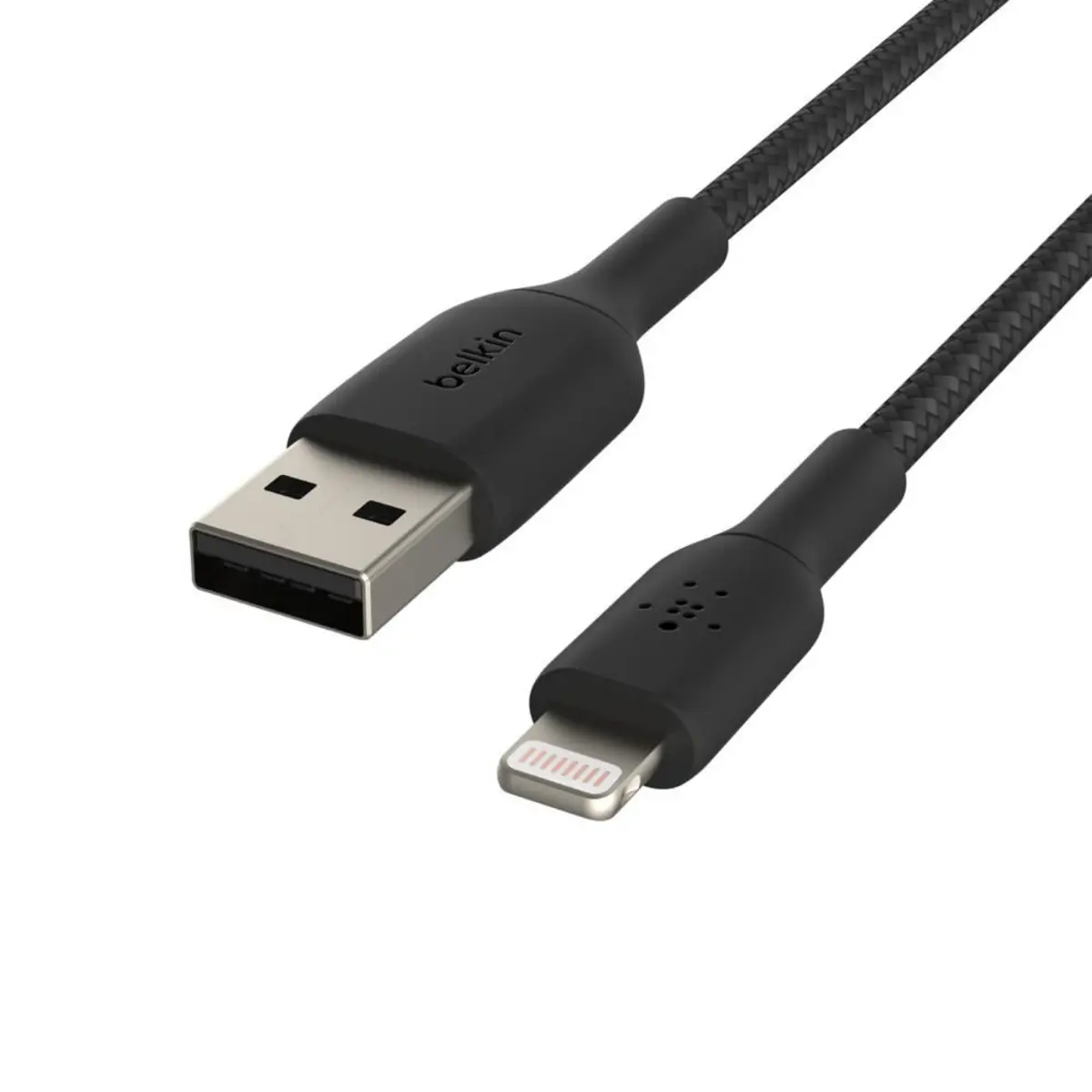 Boost Charge Lightning/USB Kabel männlich/männlich 1m schwarz