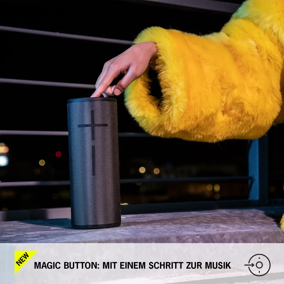 Ultimate Ears BOOM 3 -Lautsprecher Bluetooth Schwarz