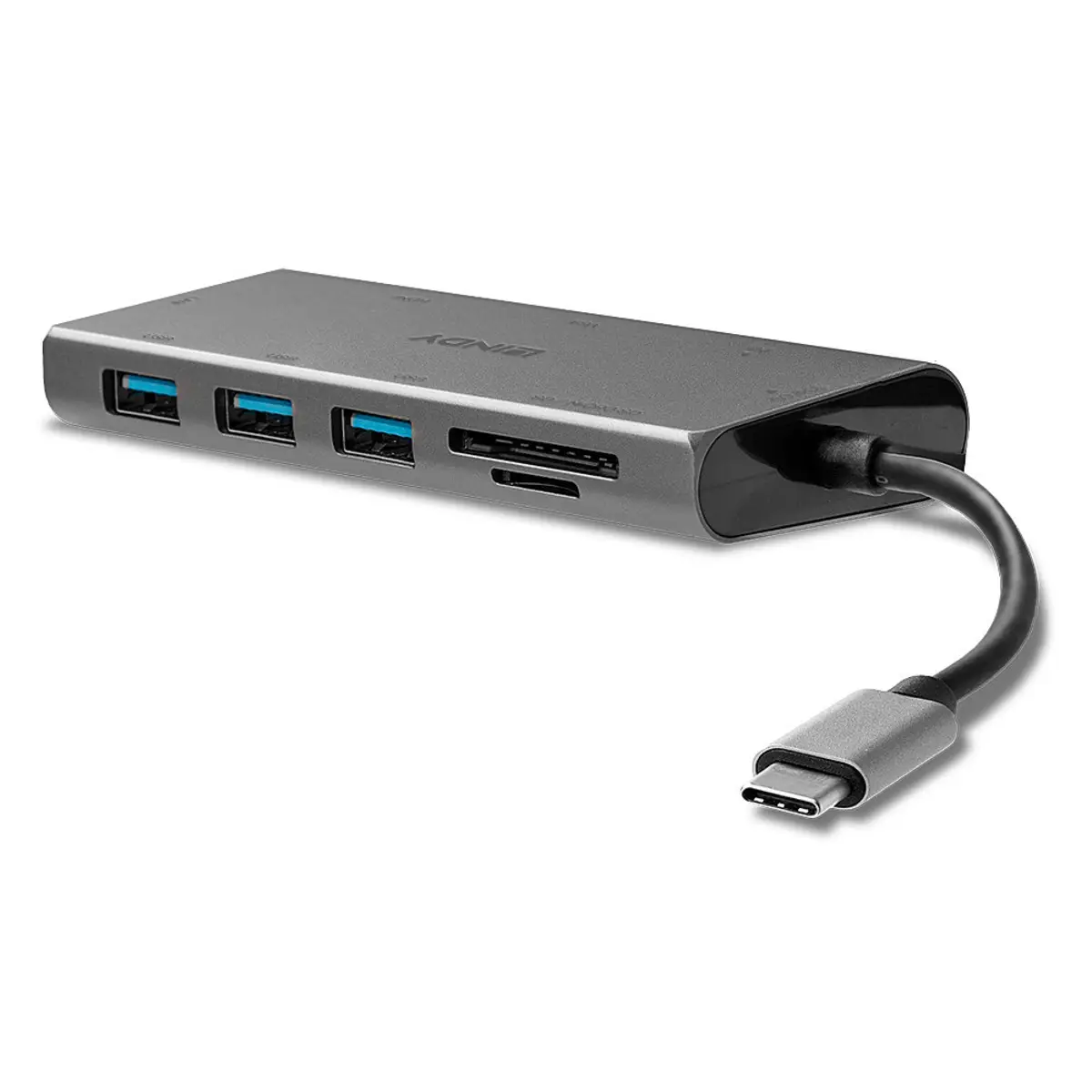 USB 3.1 Type C Multi-Port Converter USB-C/VGA/HDMI/GigE