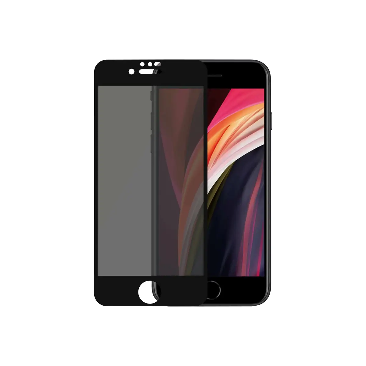 iPhone 6/6s/7/8/SE (2020) - Black Privacy