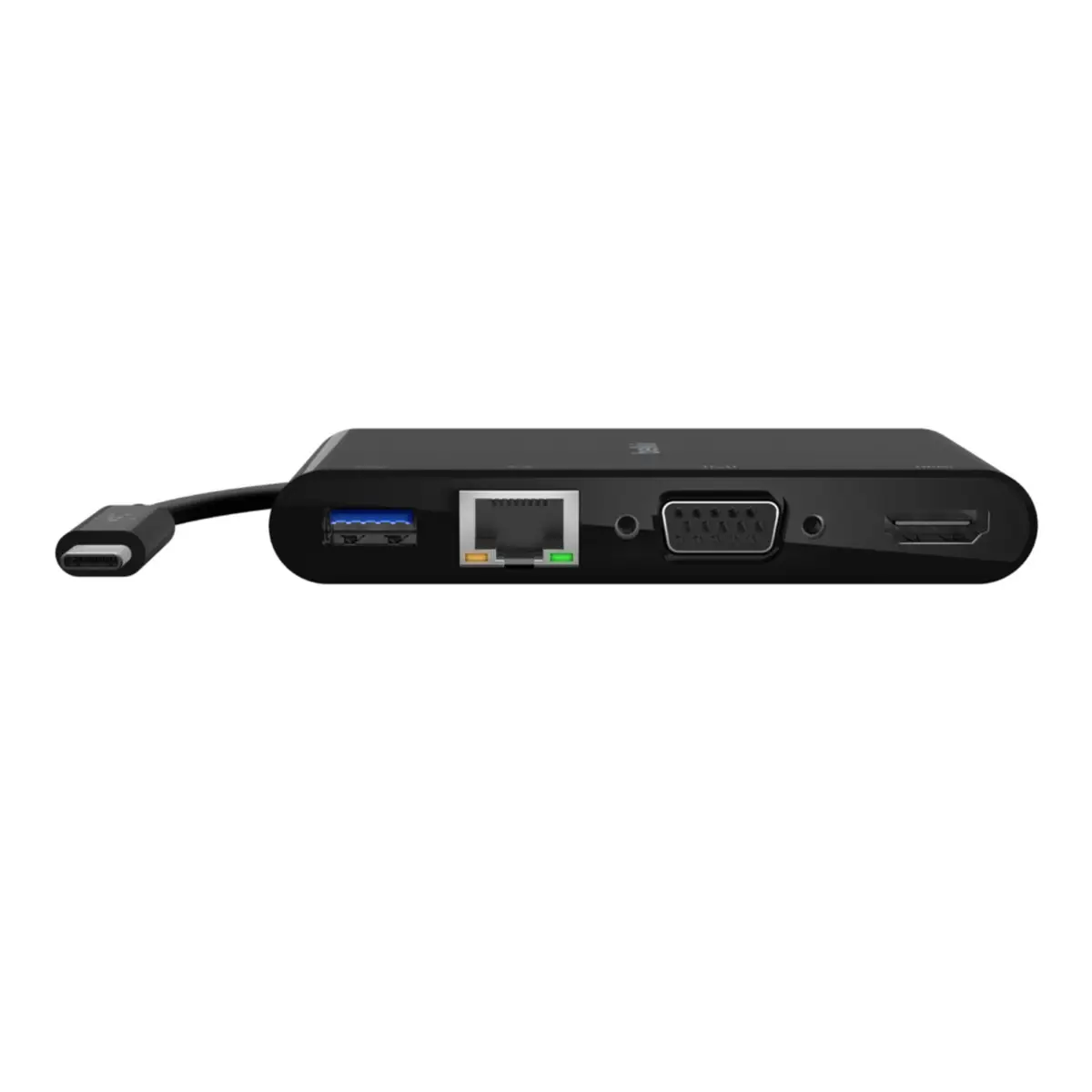 Multiport-Adapter USB-C VGA HDMI 1GbE