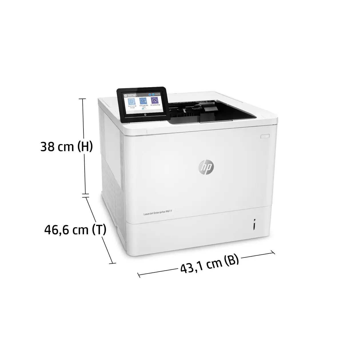 LaserJet Enterprise M611dn A4 S/W Laserdrucker 1200x1200dpi 61ppm Duplex