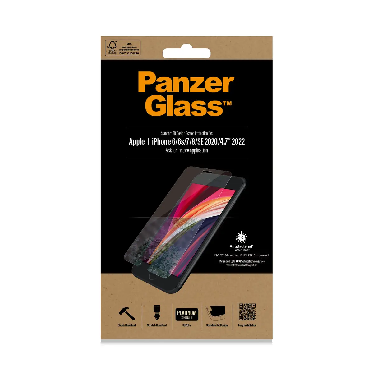 Crystal Clear für iPhone 6/6s/7/8/SE