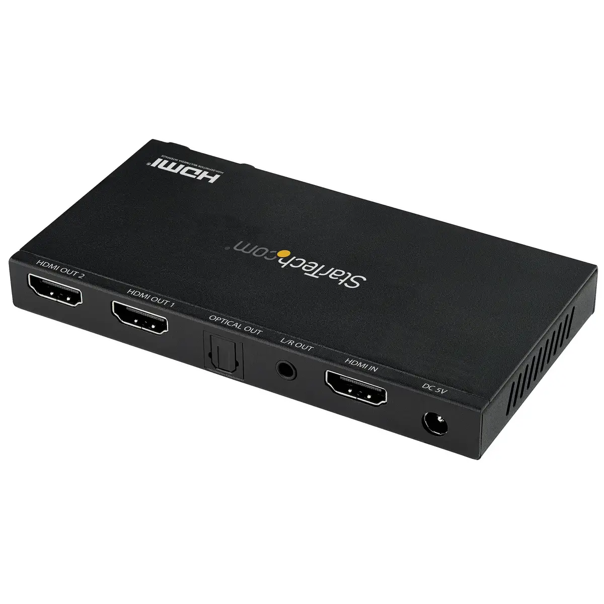 2 Port HDMI Splitter 4K 60Hz mit eingebautem Scaler HDCP 2.2 EDID