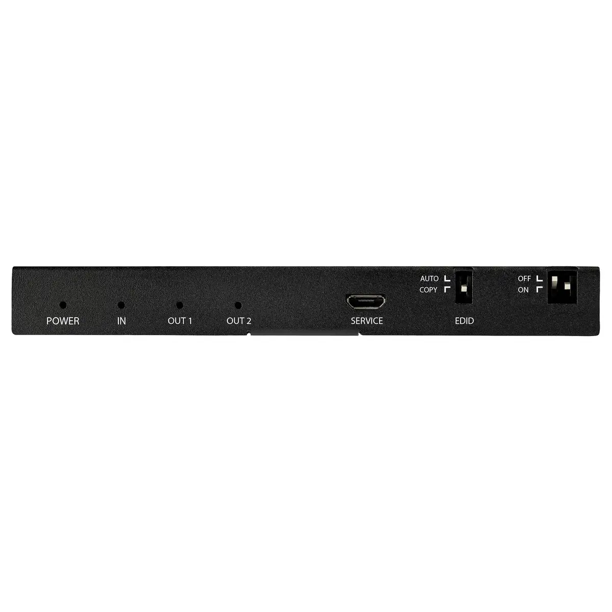 2 Port HDMI Splitter 4K 60Hz mit eingebautem Scaler HDCP 2.2 EDID
