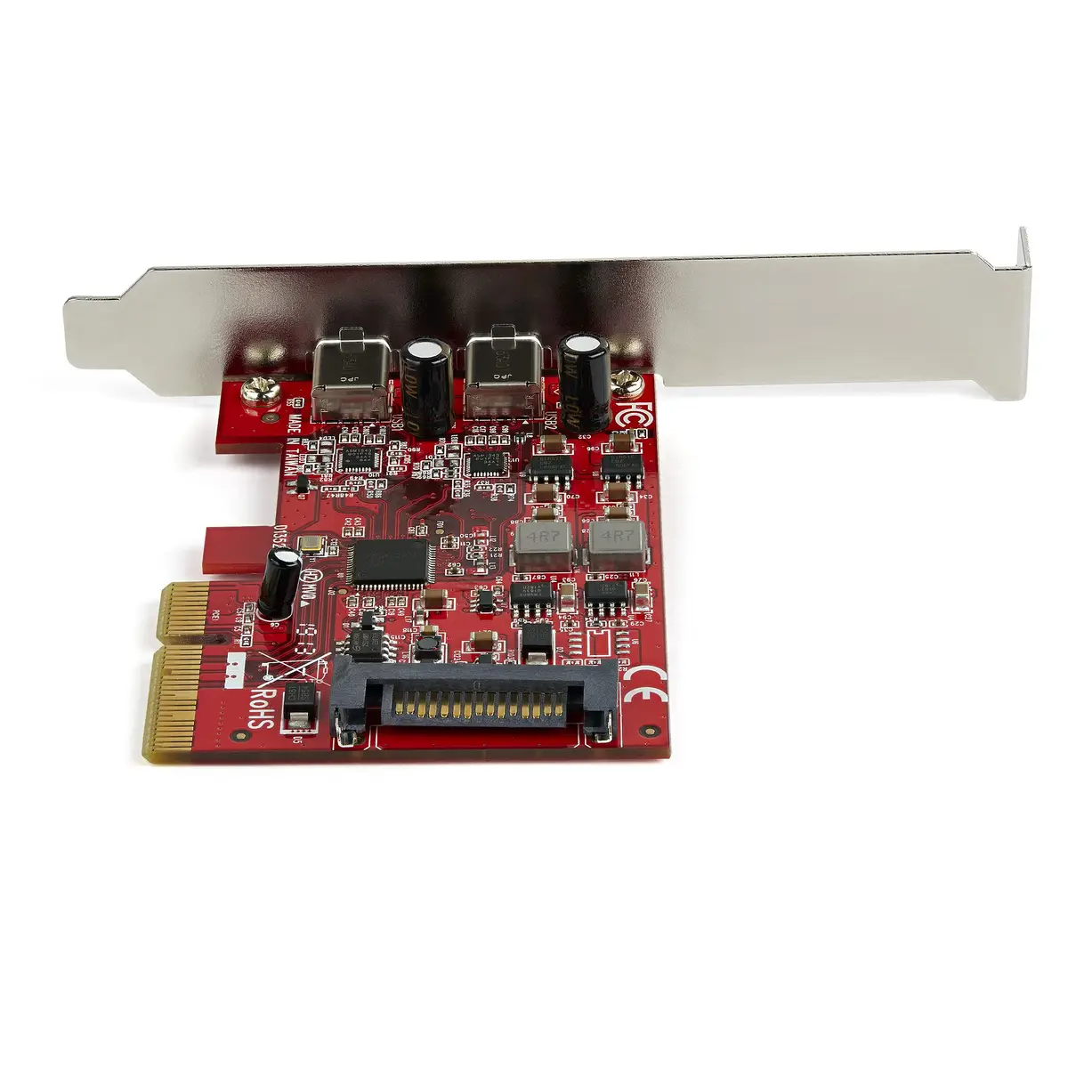 2 Port PCIe USB 3.1 Karte 2x USB 3.1 Typ C Gen 2 10 Gbit/s PCI Express