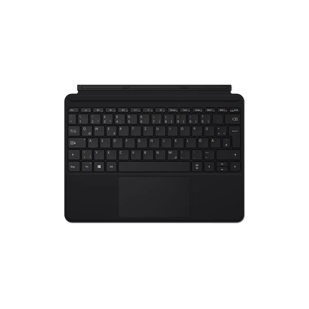 Surface Go Type Cover QWERTZ Schwarz