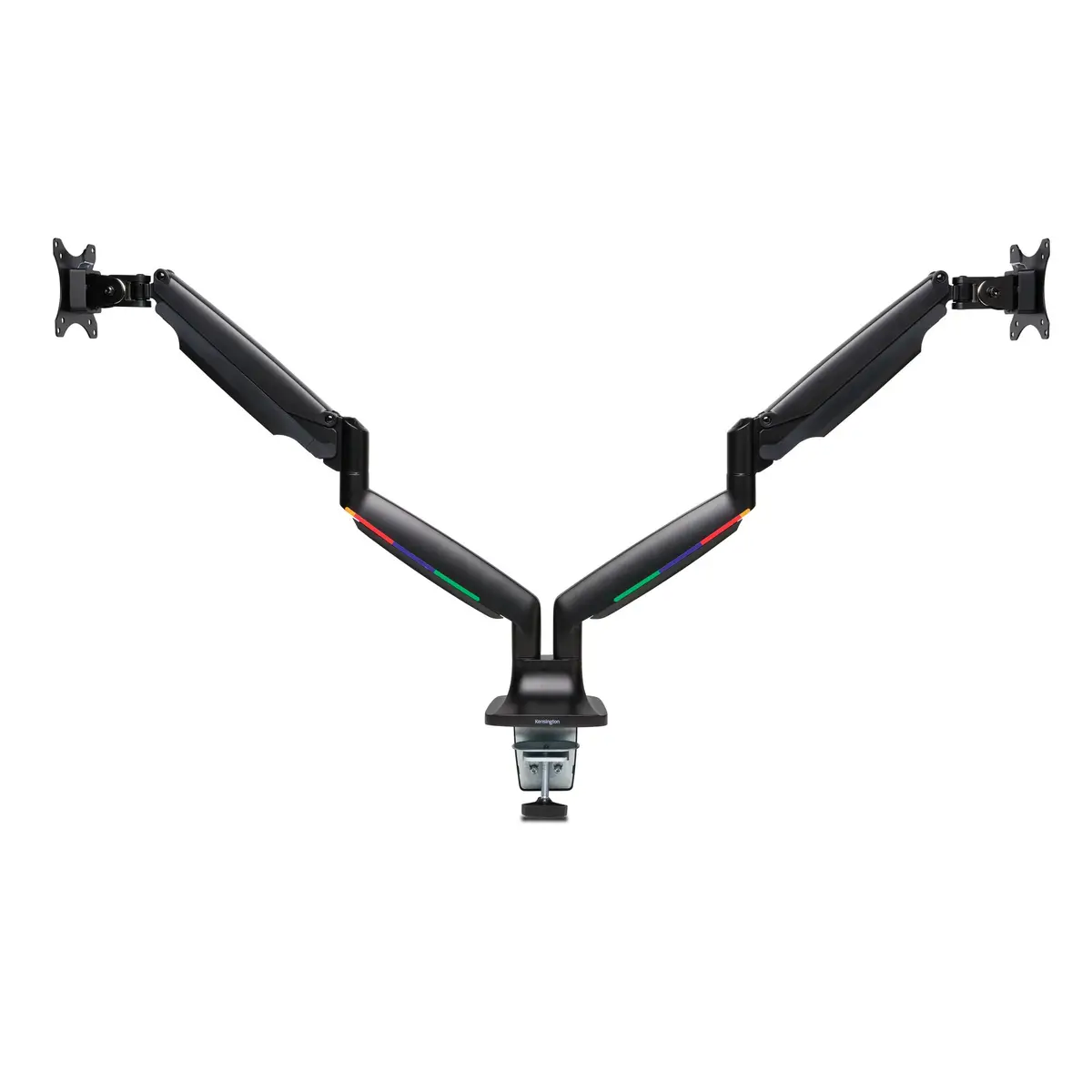 One-Touch Dual Monitorarm – schwarz