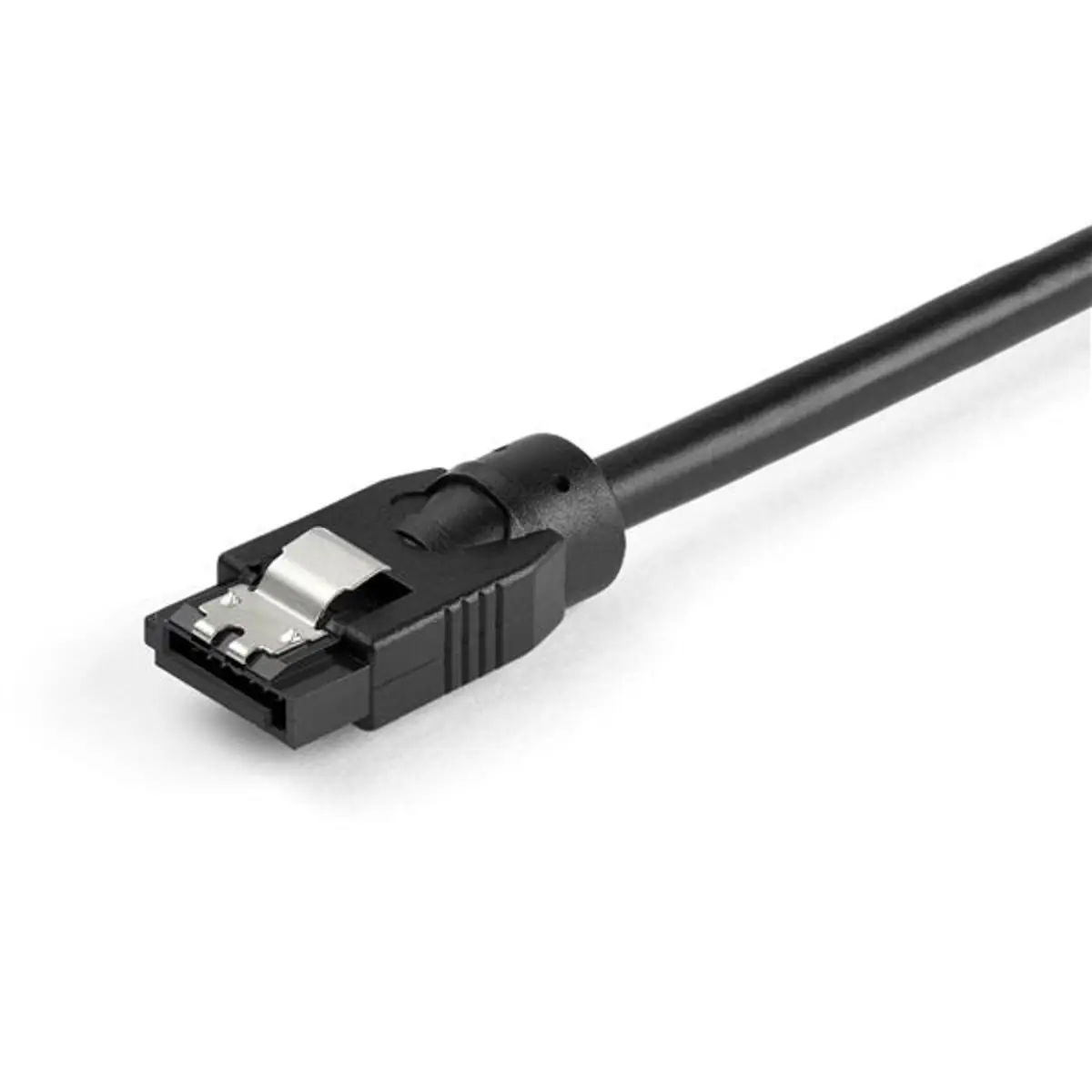 SATA-Kabel mit Verriegelungsstecker SATA/SATA Stecker/Stecker Schwarz 0,6m