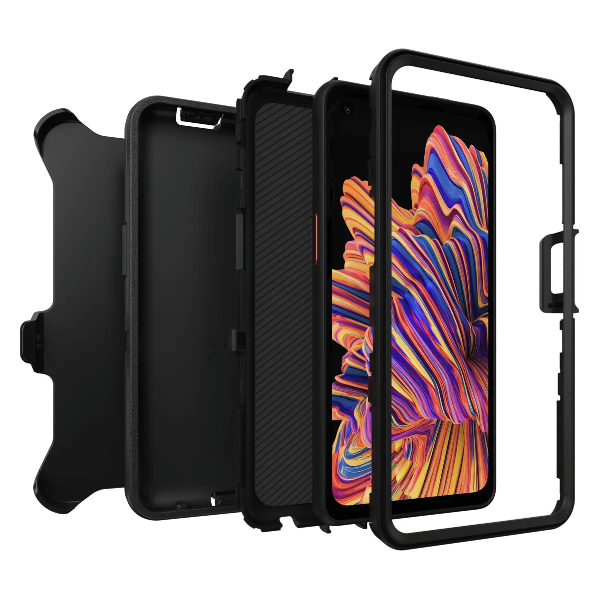 Defender Cover für Samsung Galaxy XCover Pro schwarz