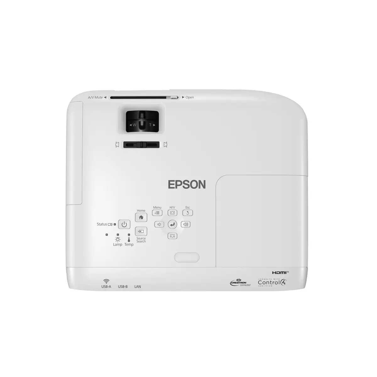 EB-W49 3-LCD-Projektor 1280x800 Pixel 3800 ANSI Lumen