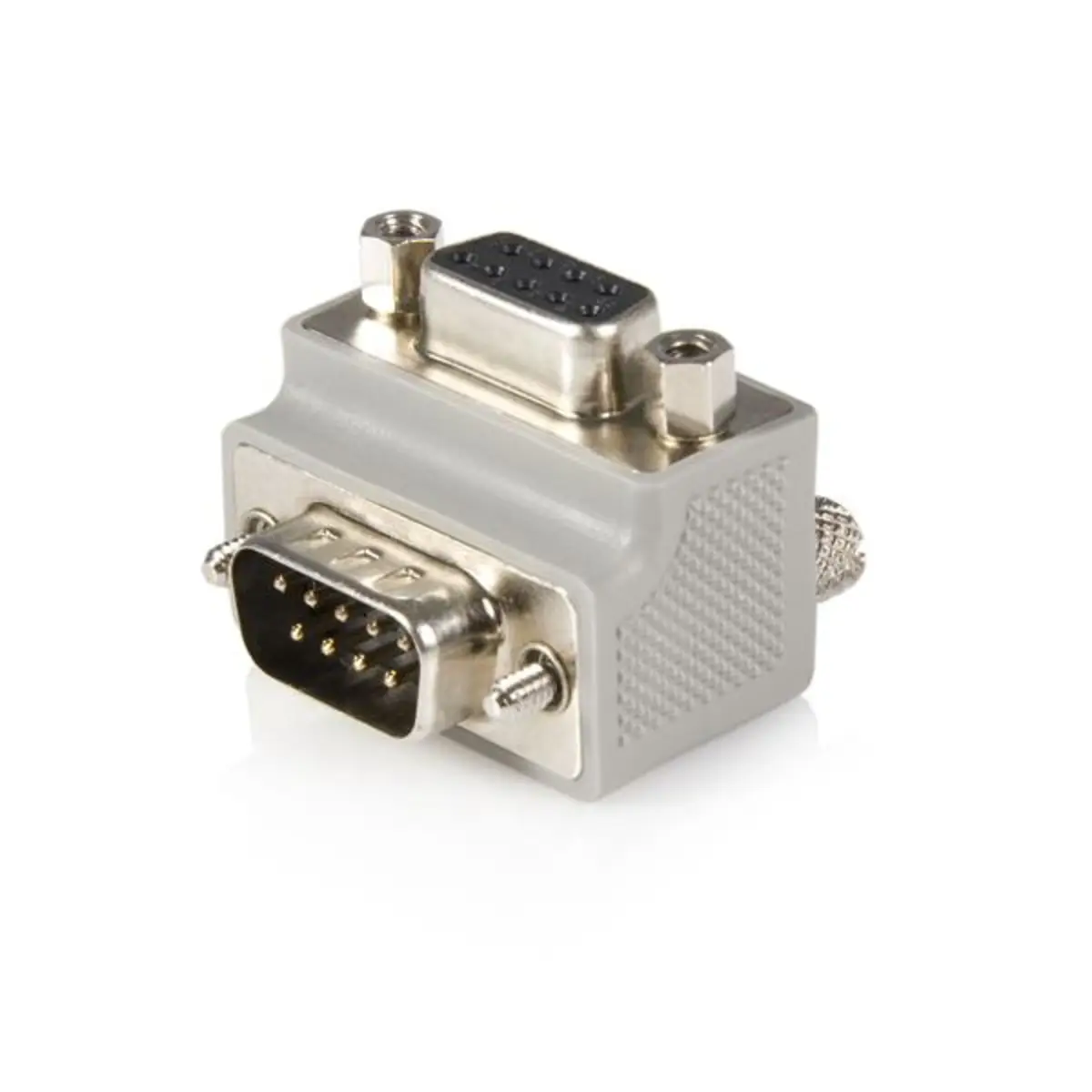 DB9 auf Seriell DB9 Kabel Adapter Typ 2 rechts gewinkelt Stecker/Buchse