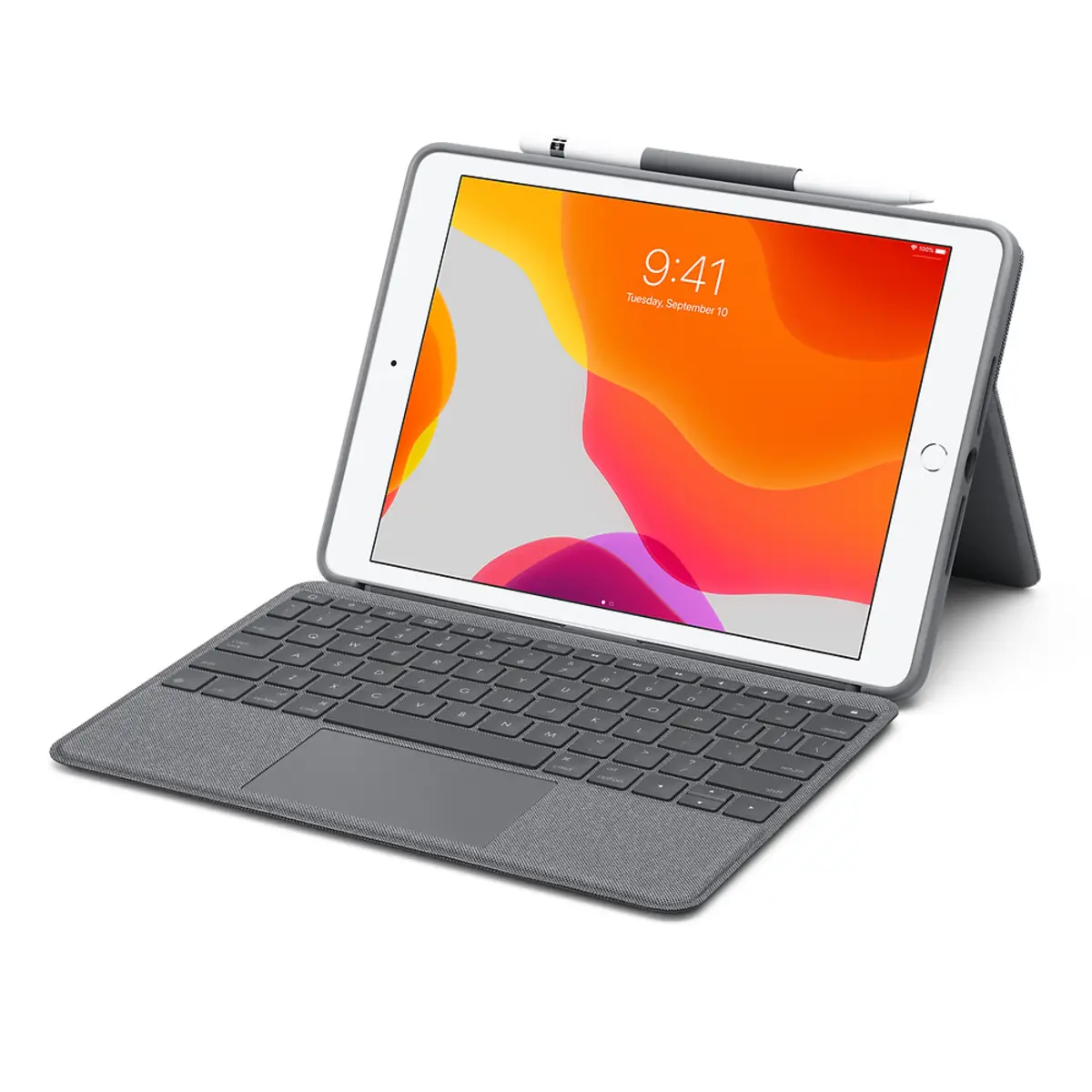Combo Touch Keyboard (Qwertz) Case mit Trackpad für iPad (7./8./9. Generation)