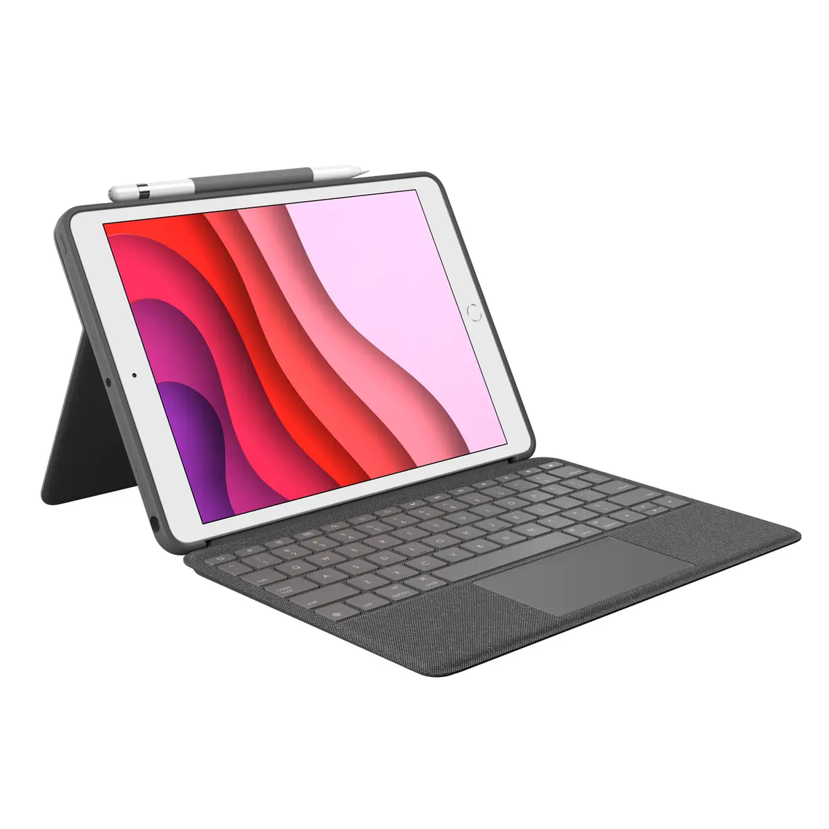 Combo Touch Keyboard (Qwertz) Case mit Trackpad für iPad (7./8./9. Generation)