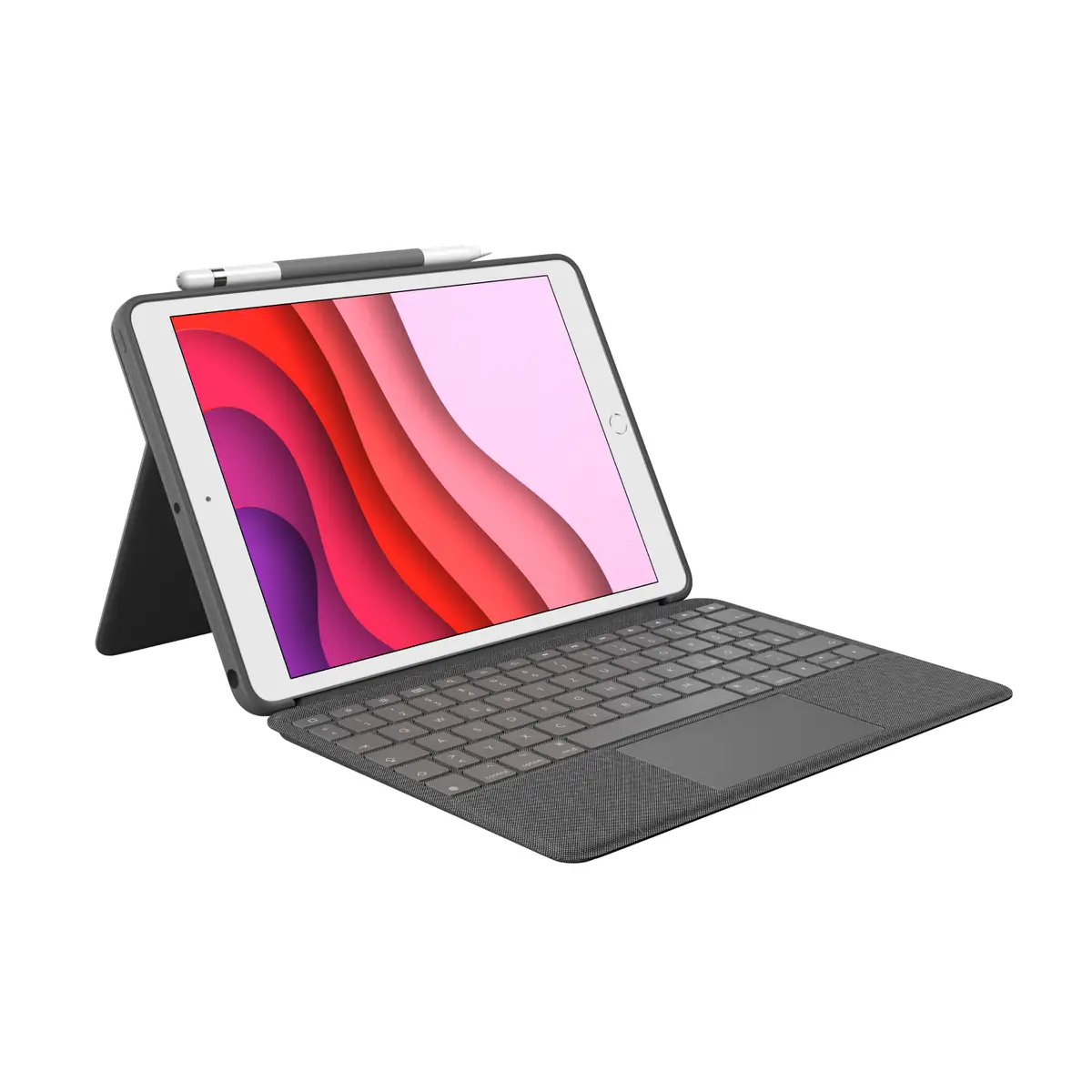 Combo Touch Keyboard (Qwertz) Case mit Trackpad für iPad (7./8./9. Generation)