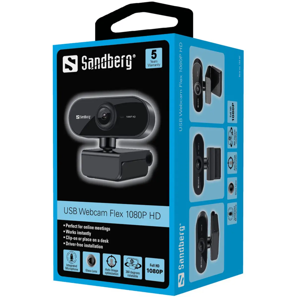 USB Webcam Flex 1080P HD