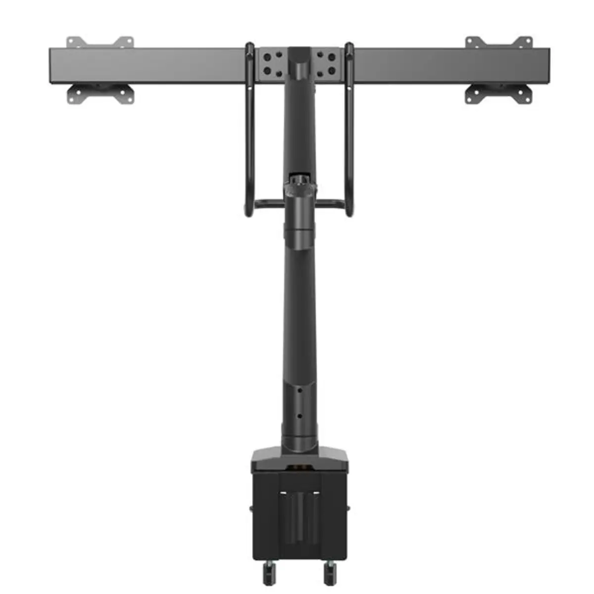 Doppel Monitorarm VESA Schreibtischklemme 2x USB 3.0
