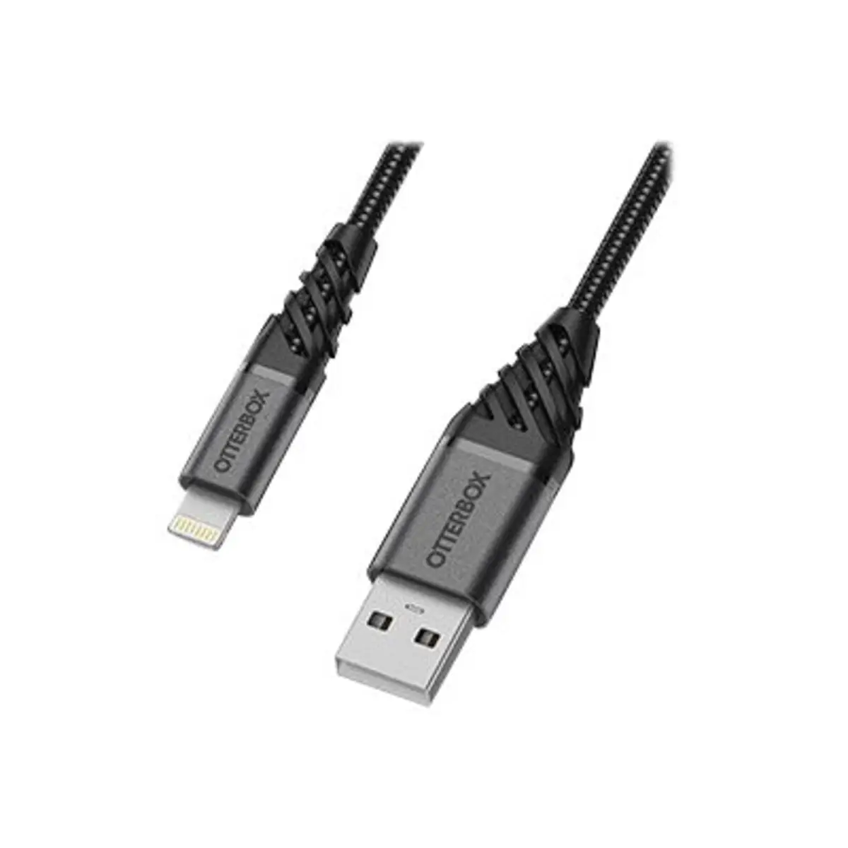 Lightning Premium Kabel Lightning/USB-A Stecker/Stecker Schwarz 2m